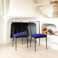 Image 2 of 4 Chaises Lancel par Roche Bobois 