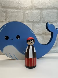 Image 1 of Pedro the Pirate - Peg doll