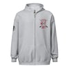 Hostile AF heavy blend zip hoodie