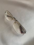 Image 3 of Chanel Small Lens Diamanté Clear Sunglasses