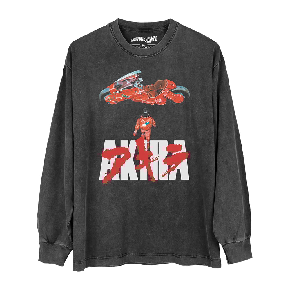 Akira Shirt, Vintage Washed Premium T-Shirt – Classic Japanese Anime Unisex Cotton Tee