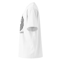 Image 4 of temple Unisex organic oversized high neck t-shirt 