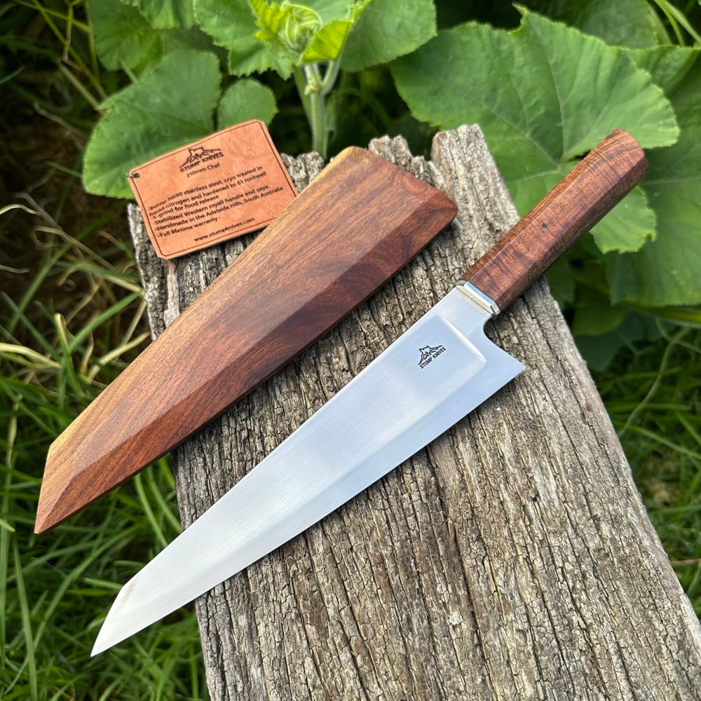 Image of 210mm Chef S-Grind N690 Myall