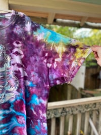 Image 2 of 3XL Godzilla Be Gay Do Crime Tie Dye Shirt M14