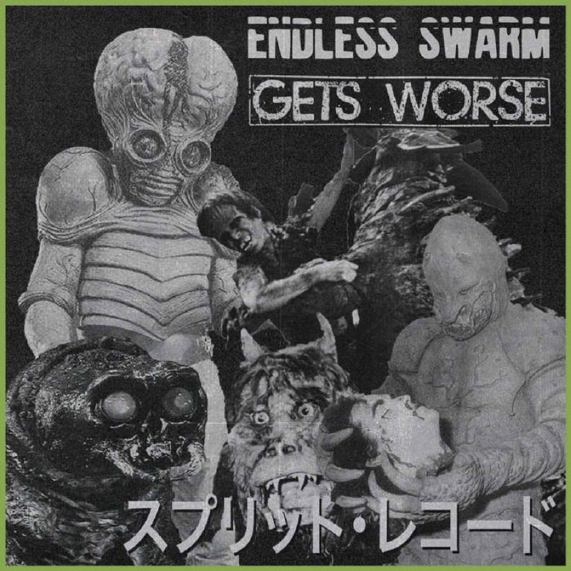 Endless Swarm / Gets Worse "split" 7" (Italian Import)