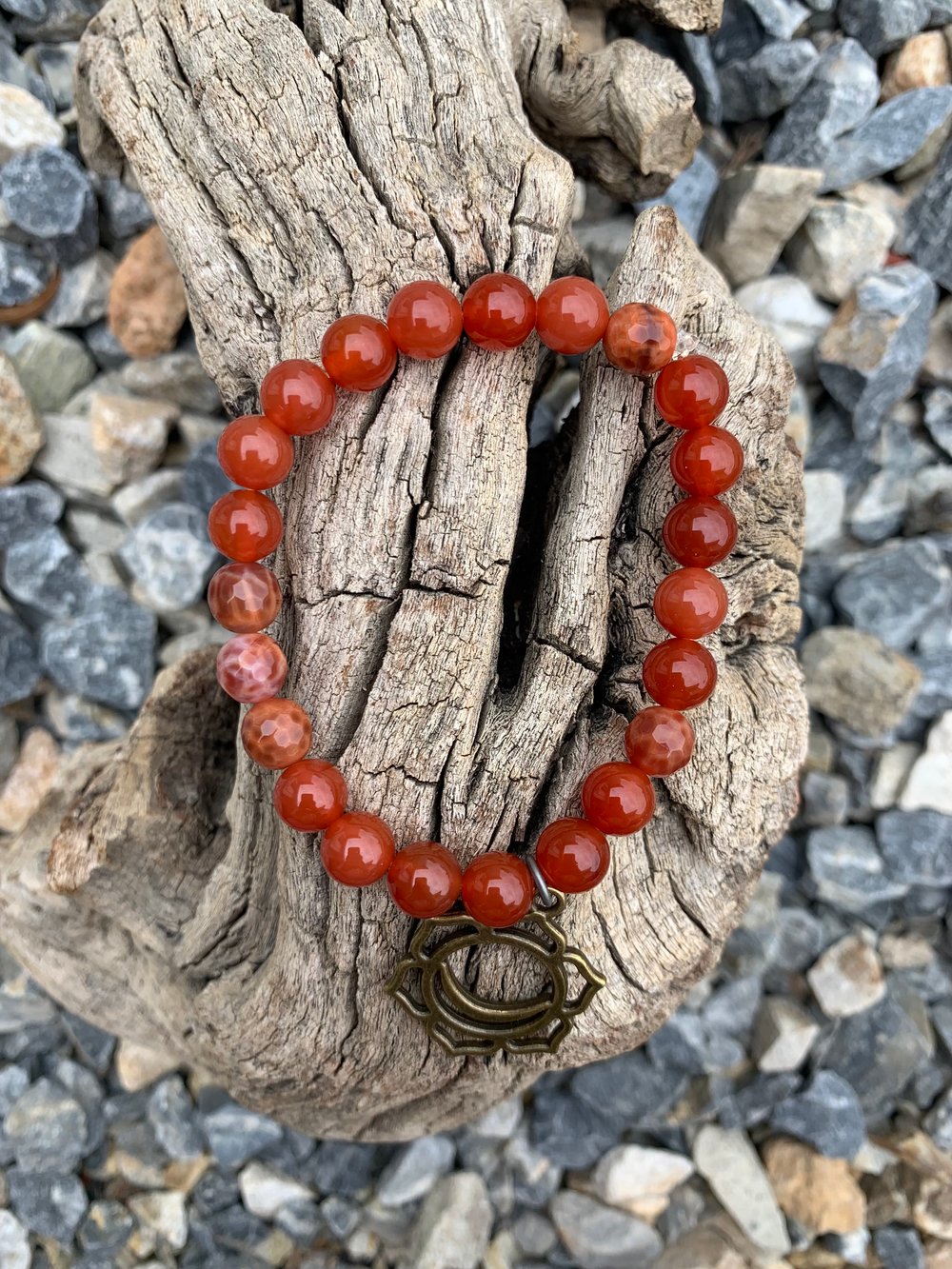 Image of Reiki Charged Sacral Chakra Bracelet
