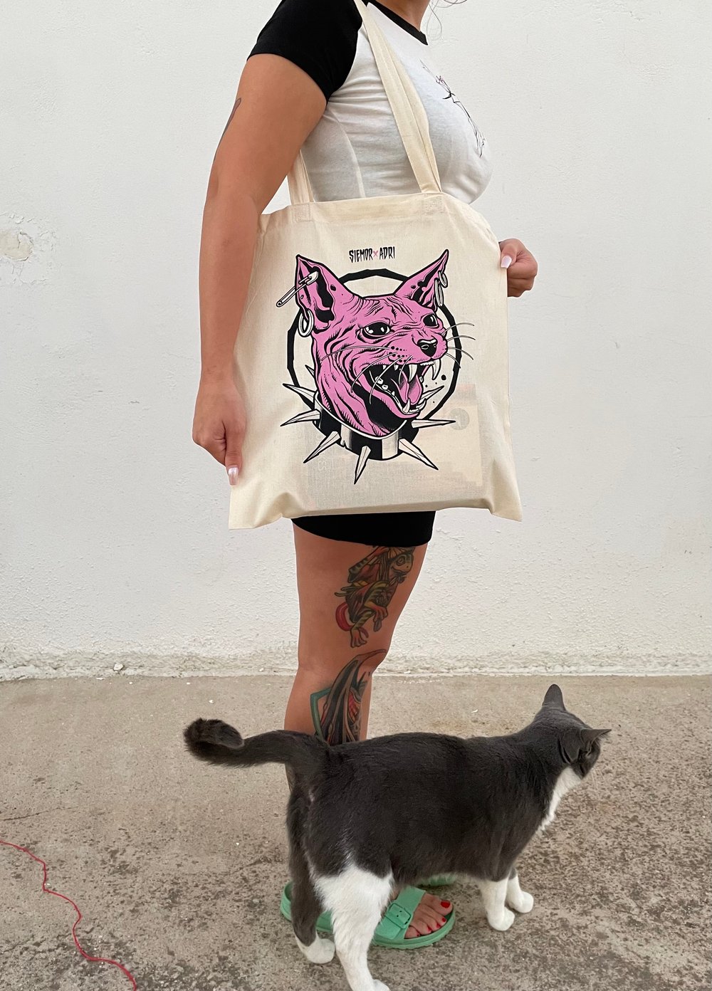 Sphynx cat - tote bag