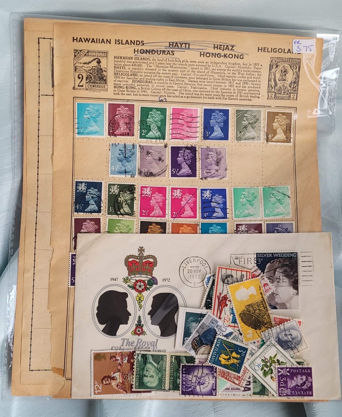 Stamp collector ephemera project pack emporiumconwy