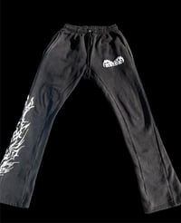 Flare Web Sweatpants