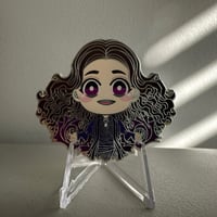 Purple Witch Chibi Pin
