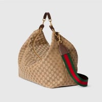 Image 3 of Jumbo XL Cavas Slouch bag