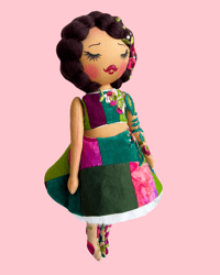 Image 5 of WHERE THE FLOWERS GROW MEDIUM ART DOLL