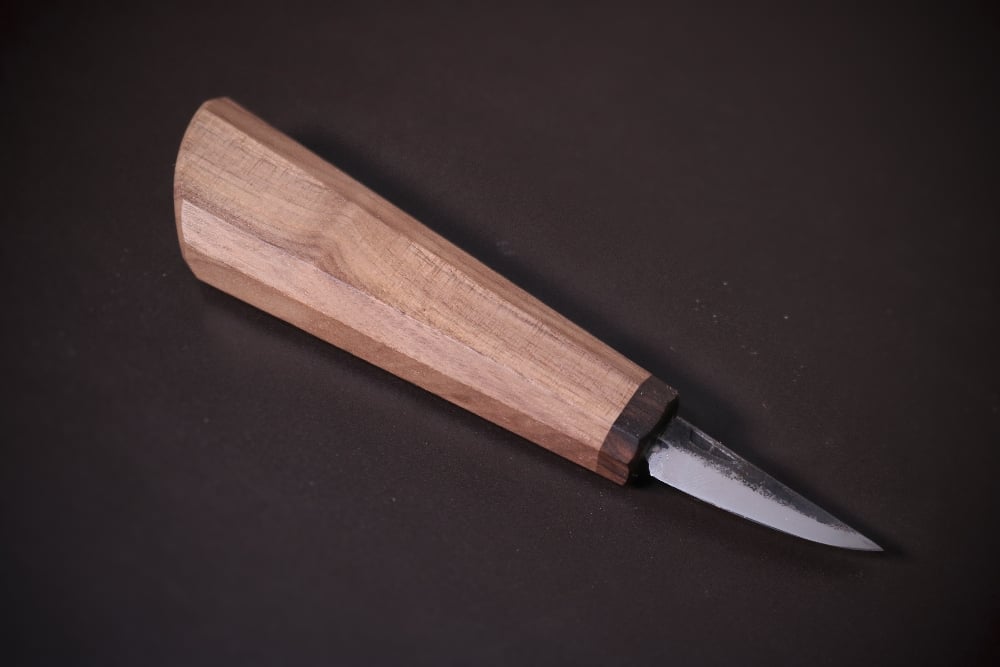 Image of Mini slöjd with walnut and rosewood handle