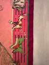 vintage Hermes Pawnee chief silk scarf