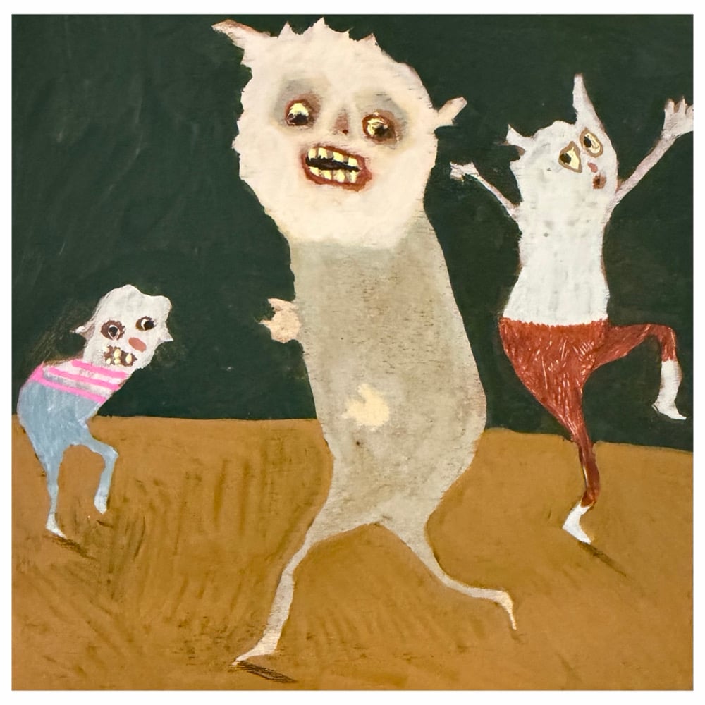 Image of spontaneous dance party