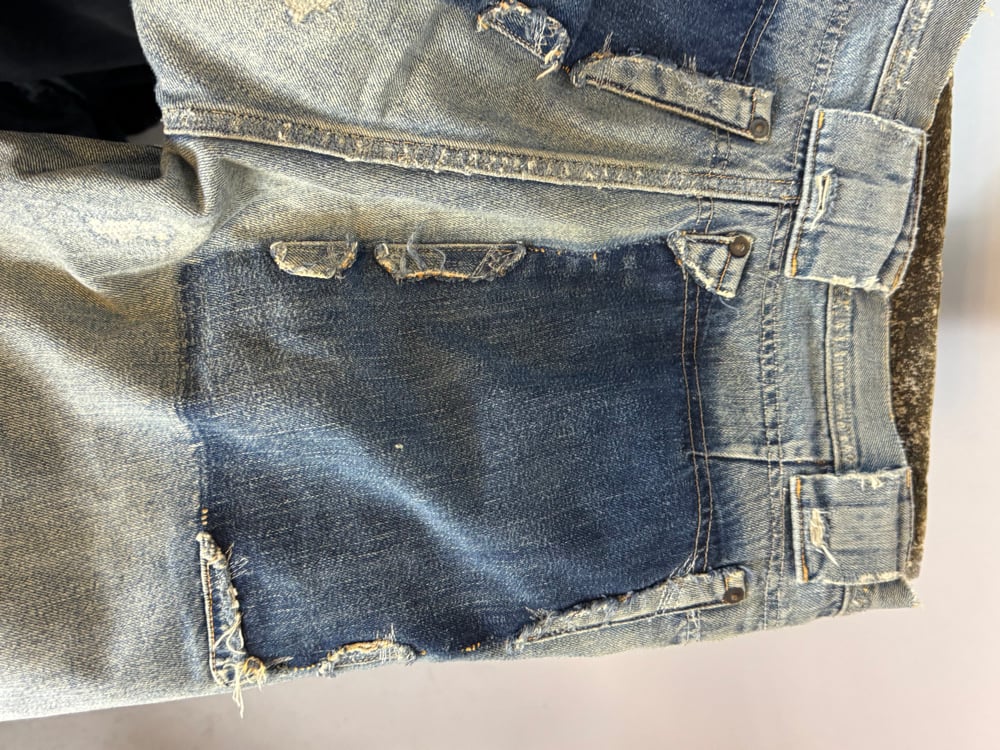 Image of Kapital Kountry Boro Crash Denim