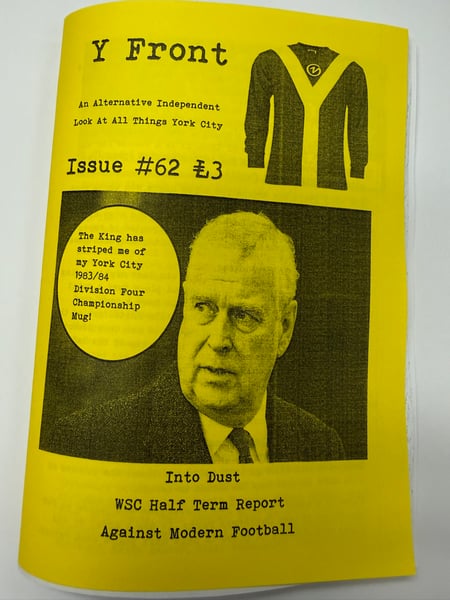 Image of Y Front Issue 62