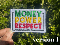 Image 8 of Money Power Respect Patch / Custom Colors