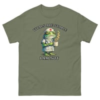 Image 5 of Vitals Are Stable I Am Not Nurse Frog Unisex T-Shirt