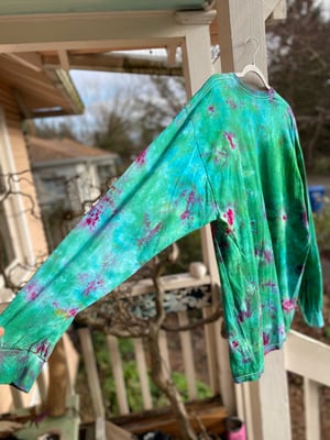 Image of 2XL MILF Man I Love Frogs Long Sleeve Tie Dye Shirt