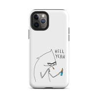 Image 5 of hell yeah Tough Case for iPhone® 