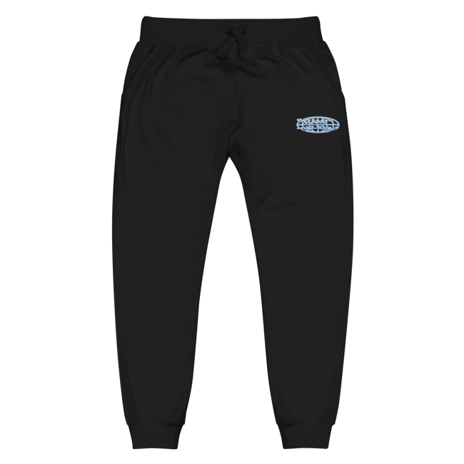 RTI Worldwide Embroidered Sweatpants (Black) | Rami The Icon