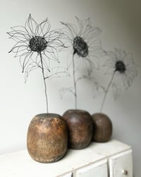 Image 2 of Wire sunflower sculpture