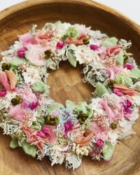 Image 2 of Framed Wreath - Pinks