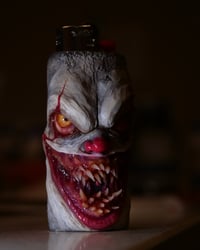 Image 13 of Pennywise- collectible Bic lighter sleeve, original sculpt, functional art OOAK