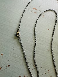 Image 7 of sterling Rumi for those who love quote necklace