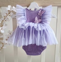 Image 1 of Baby photoshooting dress | Elowen | age 2-3 years | size 92/98 | lilac