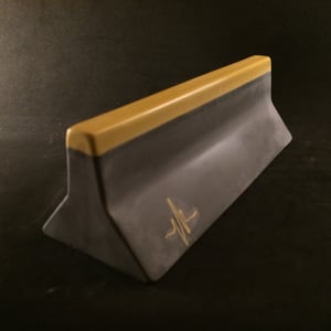 Image of Wired Ramps Jersey Barrier (Dark Grey and Yellow)