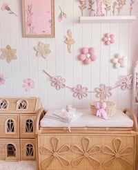 Image 1 of Beaded Wildflowers Garland 