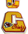 KC Chiefs Iron On Ready Patches