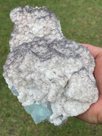 Image 1 of Aqua Fluorite On Barite Specimen #1917 