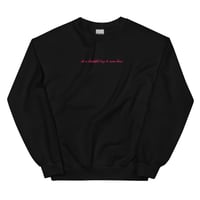 Image 2 of THE MCDREAMY CREWNECK - CURSIVE PINK