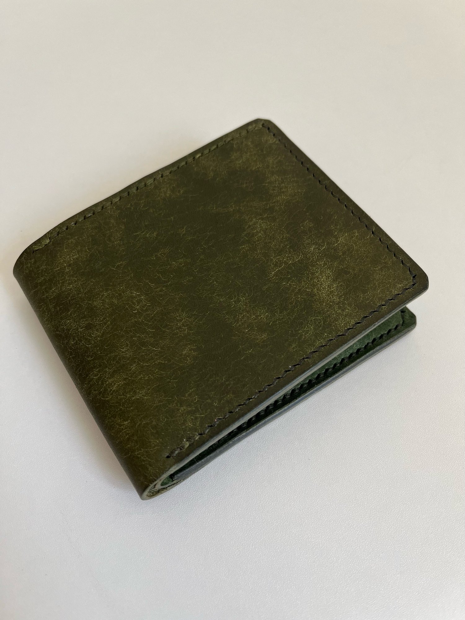Image of Olive Pueblo (2-tone) 9-pocket Bifold 