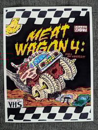 "meat wagon 4" art print