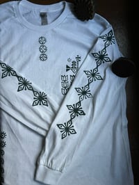 Image 2 of Block print T Long sleeve  (x, large)