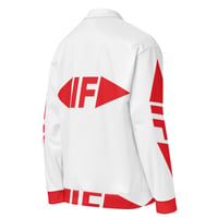 Image 1 of veste IF rouge et blanc