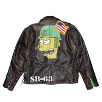 Image 4 of “MILITARYBART” biker jacket