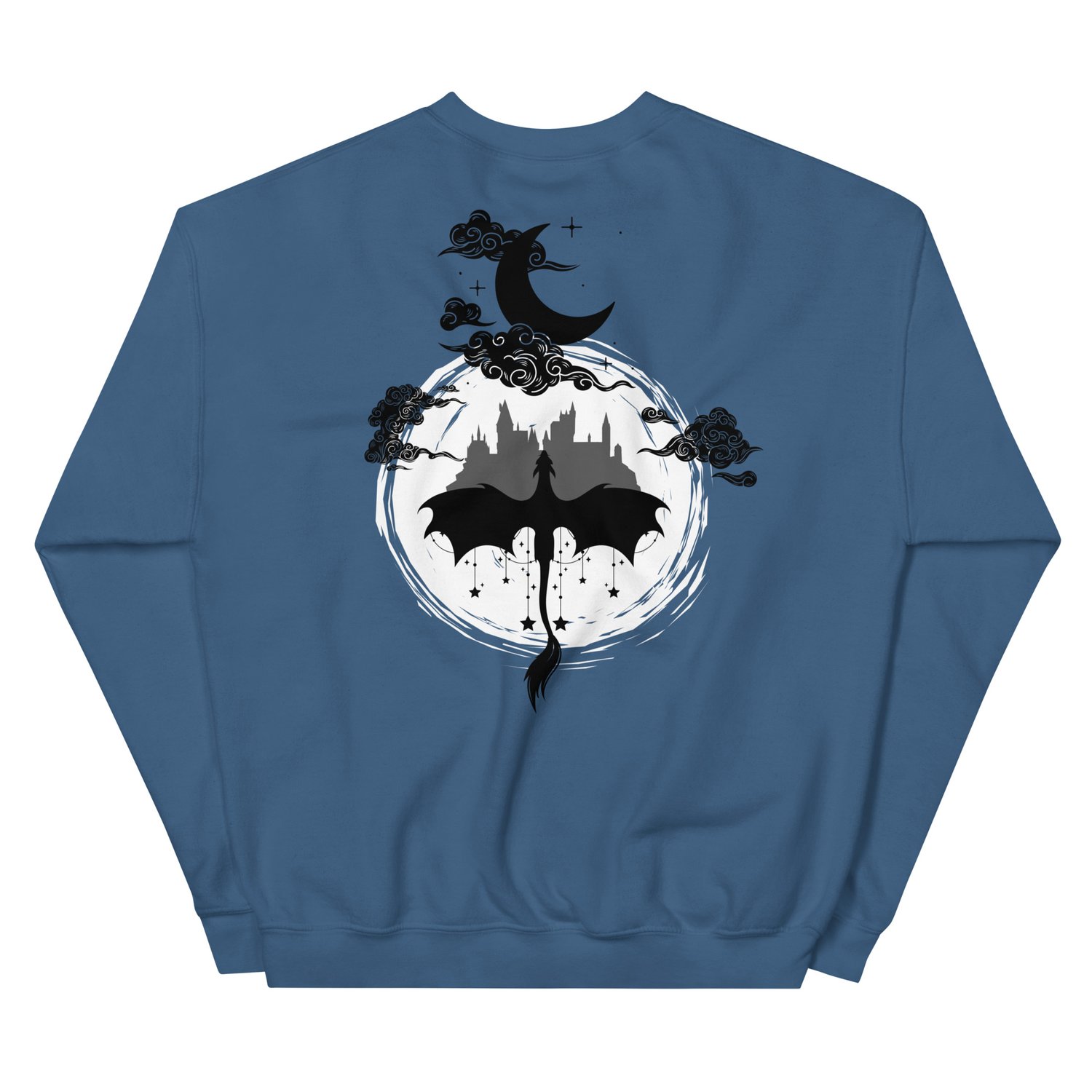 Image of Dragon stars noir Unisex Sweatshirt