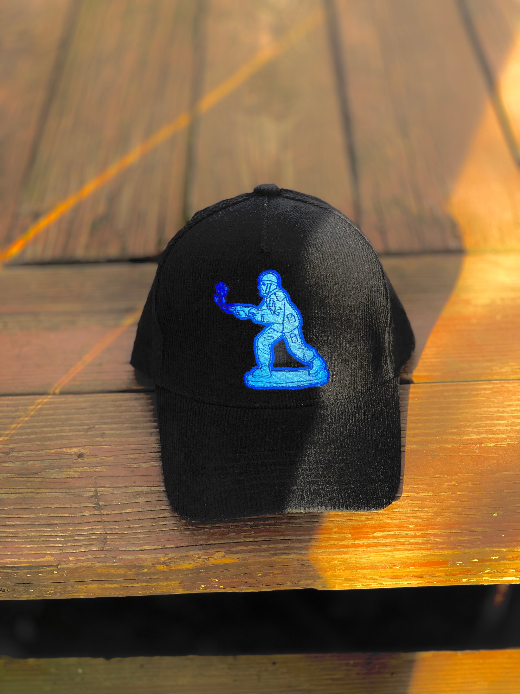 Image of AESTHETIC SOLIDER HAT “COLD BLUE”