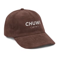 Image 2 of CHUWI Brown Vintage corduroy cap