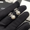 CC gold plated Earrings (silver)*