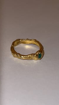 Image 3 of Green Onyx Ring