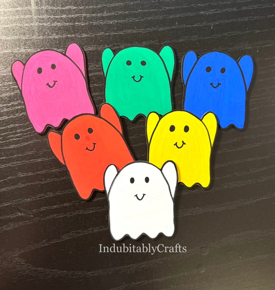Ghost Magnets (Colorful)