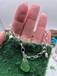 Image 3 of Bright Green Seaglass Set