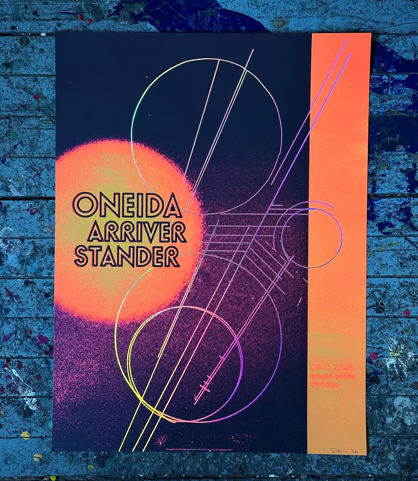 Crosshair — Oneida / Arriver / Stander Chicago 2023 poster