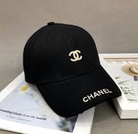 C Baseball Cap - Black